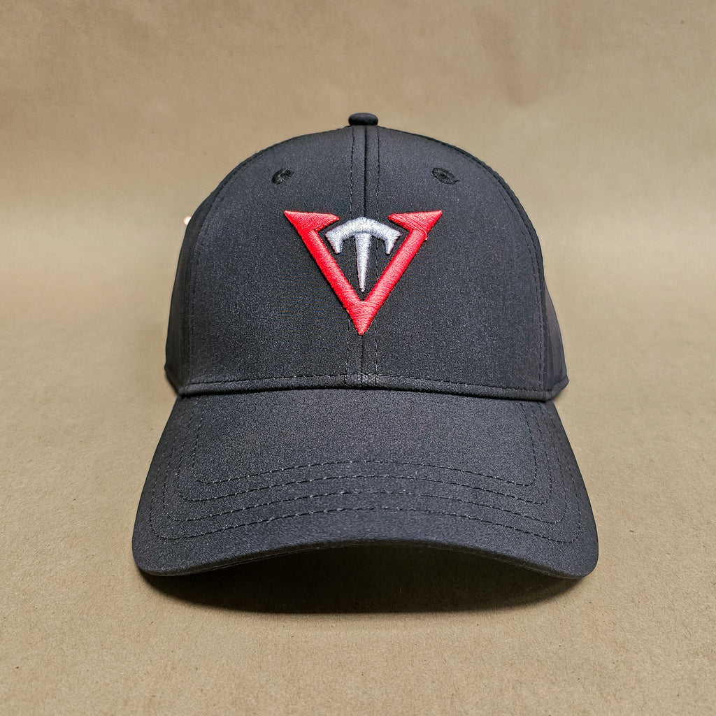 Black Ultra Fit Logo Hat